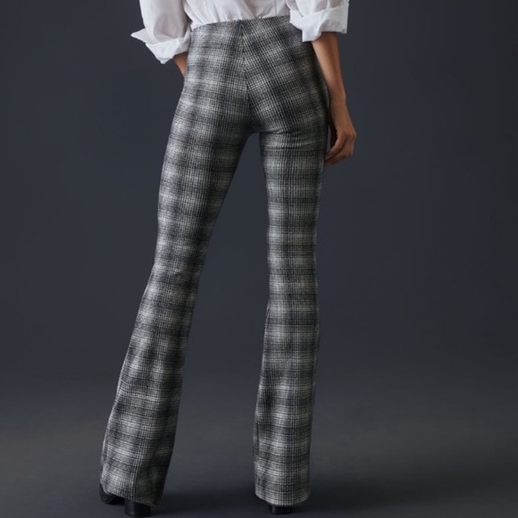 Anthropologie Maeve Plaid Bootcut Pants - Picture 4 of 6